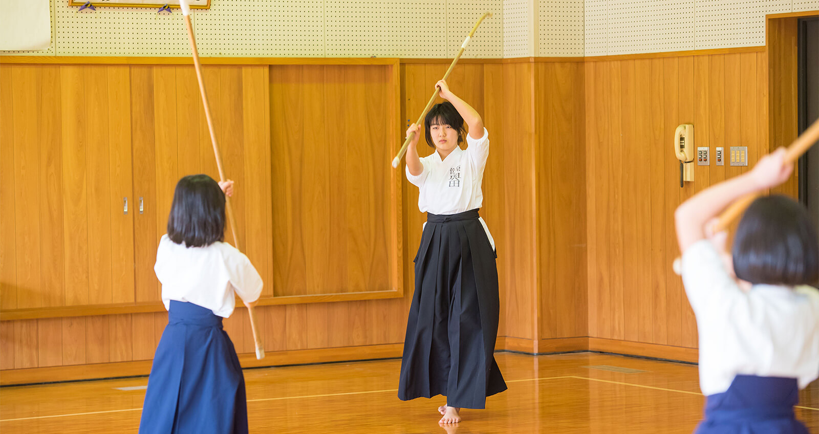 インタビューの様子