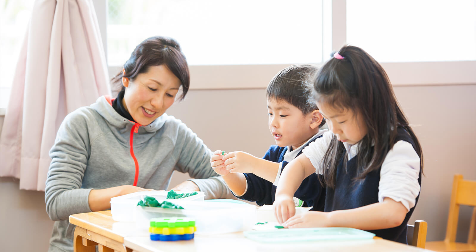 預かり保育の様子